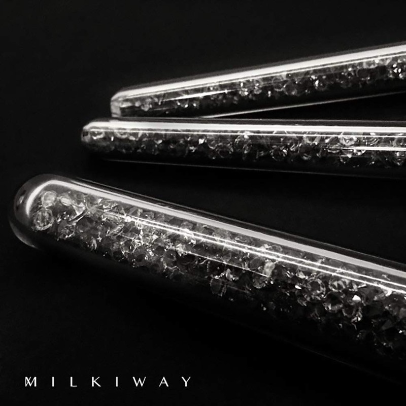 Snatch X MILKIWAY Black Makeup Brushes, Set of 8