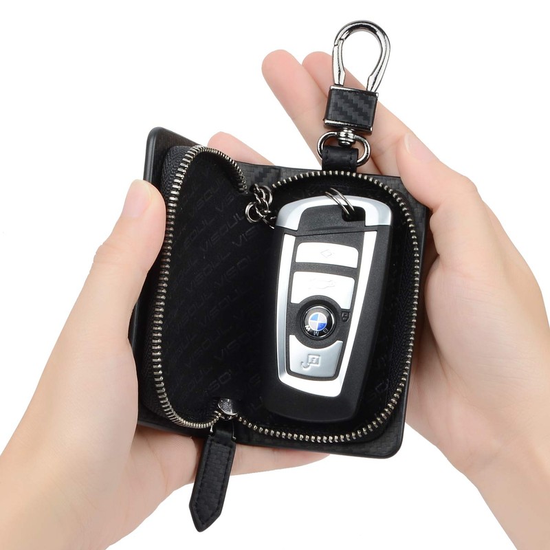 [VISOUL] Smart Key Case, Genuine Leather, Italian Leather, Cover Type,