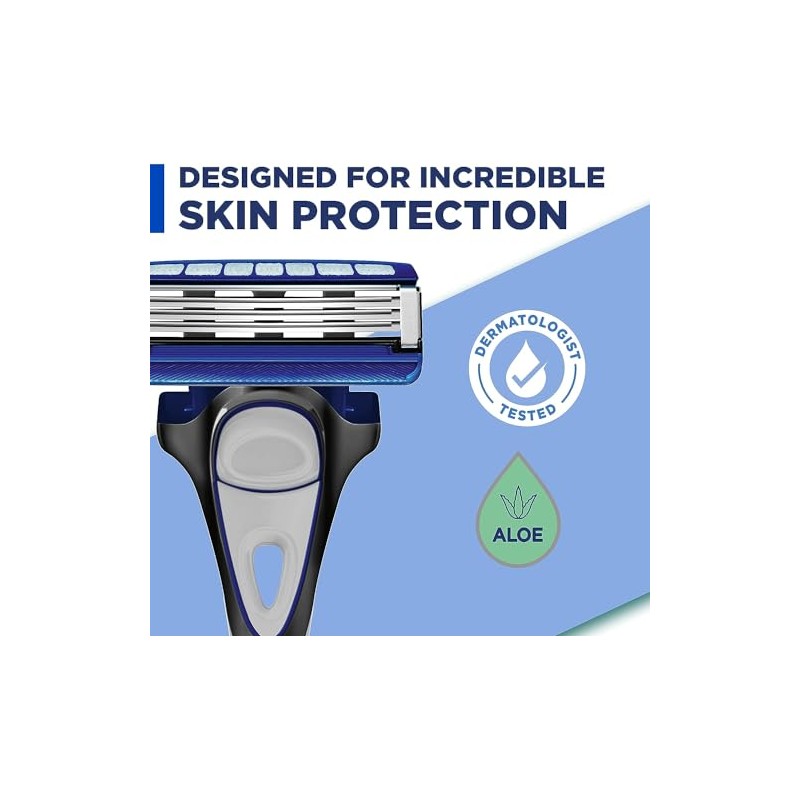 WILKINSON SWORD - Hydro 3 Razor Blades For Men |