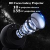 Star Projector - 360 Galaxy Night Light with 4K Replaceable