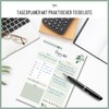 A5 Daily Planner Pad, Daily Planner, TO-DO List, Schedule, Prios,