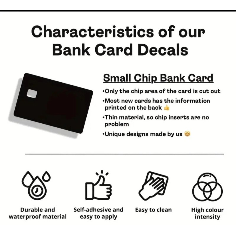 Unbranded Blacked Out $100 Bill Benjamin Franklin Card Stickers/Skins 4pk