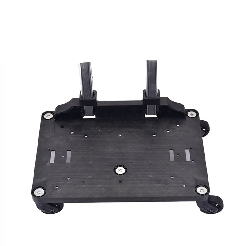 Mr. Peanut's Spinner Wheelbase Luggage Cart, Adding Rolling Functionality to