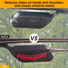 West-xingzhe Rear Window Grip Handle Grab Handles for 2018-2025 Jeep