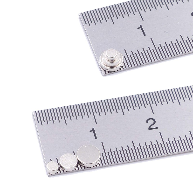 Brudazon 30 Mini Disc Magnets Set 2 x 1 mm