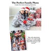 PajamaGram Family Pajamas Matching Sets - Christmas Onesie, Gray, Pets,