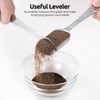 U-Taste 18/8 Stainless Steel Rectangular Measuring Spoons: Narrow Square Measure