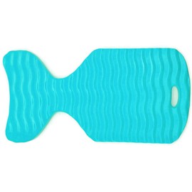 California Sun Deluxe Unsinkable Ultra Soft Foam Cushion Pool Whale Tail Chair (Aqua)