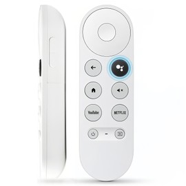Replacement Remote for Chromecast with Google TV (G9N9N) - Compatible with Google Chromecast 4K Snow/HD TV Streaming Stick, Voice Search Control