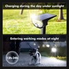 AloftSun Solar Motion Sensor Outdoor Lights,Waterproof Motion Sensor Spot Lights-