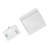 Wireless Light Switch Receiver Kit Self Generating Kinetic Energy Remote