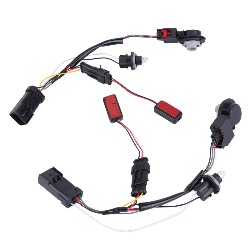 LED Tail Lights Wire Assembly Zcargel 1Pair LED Tail Lights