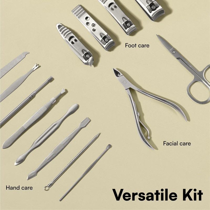 Nail Clippers Manicure Set Beige