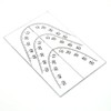 1 Piece Dental Guide Plate Teeth Arrangement on Denture Work