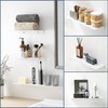 JOOM White Metal Wall Floating Shelf - Metal Wall Shelf,