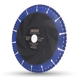 DT-DIATOOL Diamond Saw Blade 7 Inch / 180mm Multi Purpose Cut-Off Wheel for Reinforced Concrete Steel Pipe Rebar Iron PVC All Tough Materials