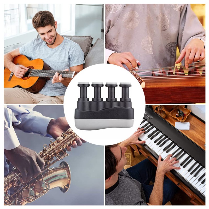 Finger Exerciser Tool, Guitar Trainer, Hand Trainer for Guitar Piano,