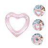 SAFIGLE Love Swimming Ring Children's Toy Beach Toy Inflatable Heart