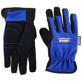 MidWest Gloves & Gear MX450THBL-XL-AZ-6 Men's Max Performance Glove, Size X-Large, Blue