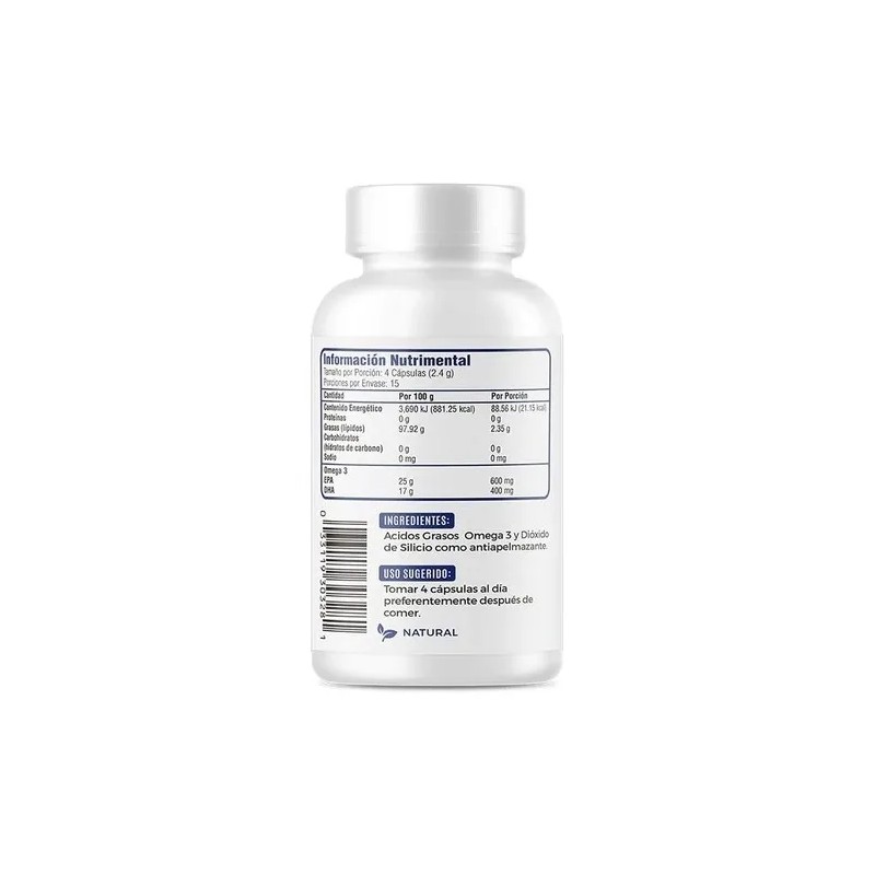 Keto Omegas Omega 3 Epa Dha 60 Cáps Greenside Sabor