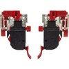 One Pair - 6-Way Adjustable Release Clip for Undermount Slides