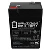 ML4-6 - 6 Volt 4.5 AH SLA Battery - 3
