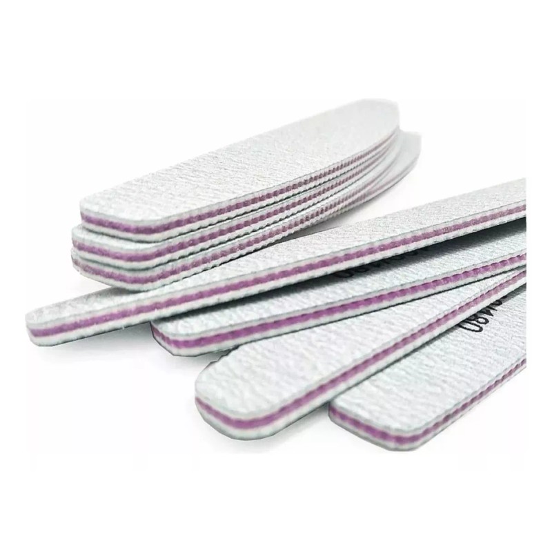 Glowlin 25 Limas Profesional Para Uñas Manicure Grano A Elegir