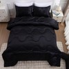 A Nice Night 5PCS Satin Silky Soft Quilt Luxury Super