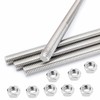 M5 Threaded Rod 100 mm 4 Pieces Threaded Rods Fully