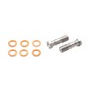 SWAGE LINE SW-BB313 Banjo Bolt, Stainless Steel, M10 x 1.00