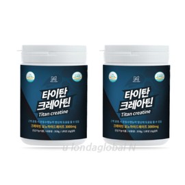 Milfarm Titan Creatine Improves Strength Exercise Performance 300gX2 / 밀팜 타이탄 크레아틴 근력운동 수행능력 향상 300gX2