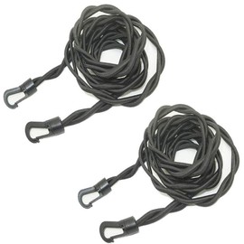 Pmsanzay Portable Clothesline, Windproof Adjustable Retractable Stretchy Laundry Clothes Clothesline for Outdoor Indoor Hiking Travel Camping Holiday - 2 Pack