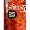 LockJawz Electric Fence T Post Insulators (25)pk - Orange (T-360)