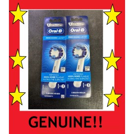 Oral-B 6 ORAL-B Precision Clean Replacement Toothbrush Teeth Tooth Brush Heads GENUINE
