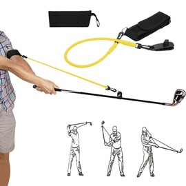 Swing Resistance Band  Training Aid Pull Rope  Swing Correcting Tool  Posture Correction Trainer Arm Band
