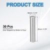 PATIKIL Metal Dowel Pins 4x20 Mm, 30 Pcs 304 Stainless