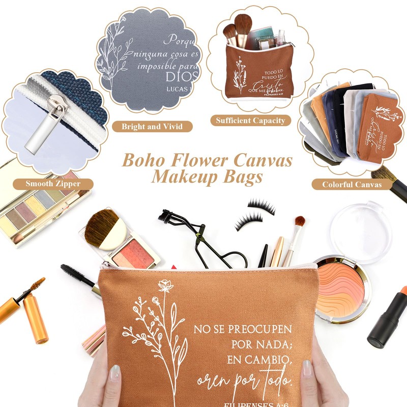 Fumete 20 Pcs Spanish Christian Gifts Bulk for Women Spanish