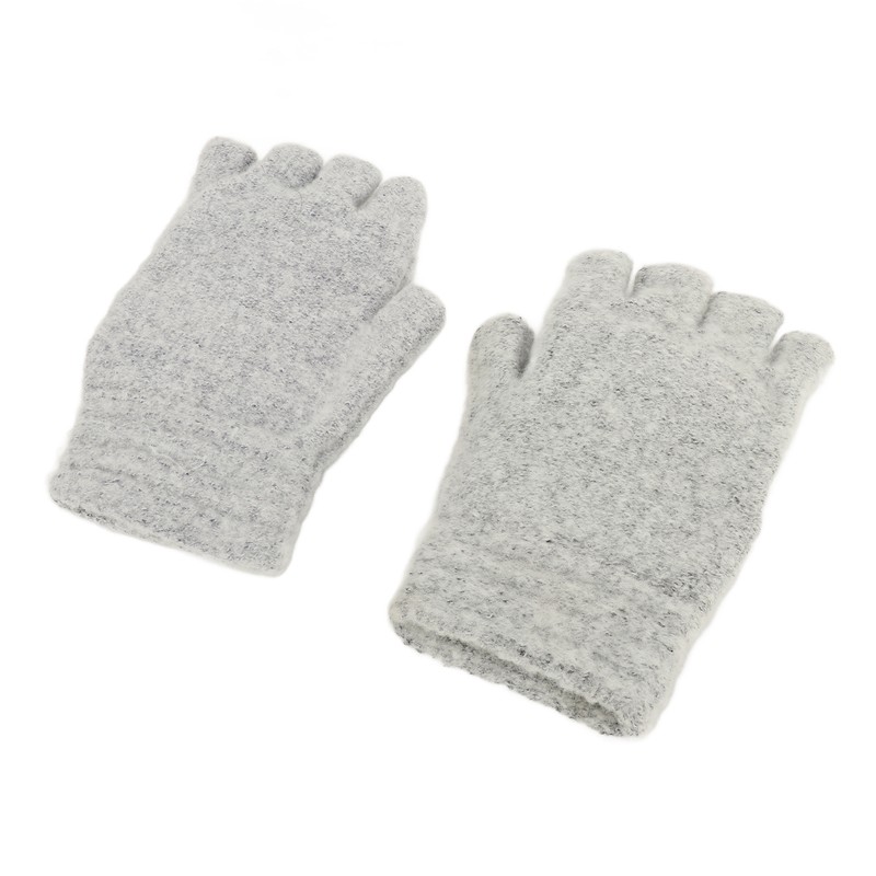 1Pair USB Heated Gloves Adjustable Temperature Electric Heated Gloves for
