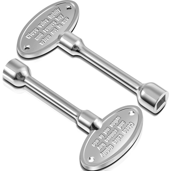Tondiamo Tondiamo 2 Pcs Universal Gas Valve Key Fireplace Key