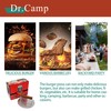 Dr.Camp 7 INCH Stainless Steel Smash,Burger Press,Burger Smasher,Hamburger Press,Patty Smasher,