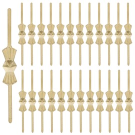 Murtenze 350Pcs Chandelier Connectors Clips Pins - Chandelier Replacements for Fastening Crystals Parts (33mm Gold)