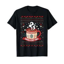 Cocoa Cozy Vibes Hot Chocolate Fall T-Shirt