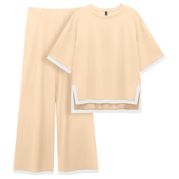 PrinStory 2025 Womens Pajama Sets 2 Piece Pjs Sets for