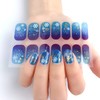 Nanosase 3D Nail Stickers Art, Stylish Nail Polish Strips with