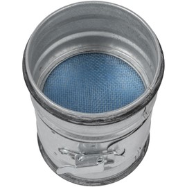 Vent Systems 4" Inch Inline Air Filter - Duct Filter - G4 Class Filtration Purifier System with Steel Mesh Screen - Air Vent Filters for Dust Collection/Air Purification - Rigid/Flexible Vent Hose