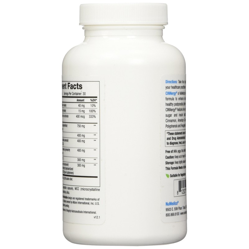 Numedica - CINNergy 120 Capsules