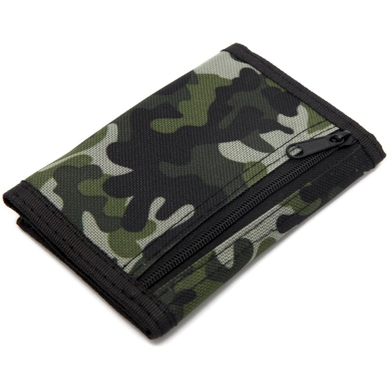 RFID Trifold Canvas Outdoor Sports Wallet for Kids- Christmas Gifts
