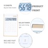 Calculator, 10 Digits Large Buttons Calculator, Solar Desktop Calculator with