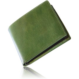 Eredita WL16 Tochigi Leather Wallet, Bifold Genuine Leather, Men's, Made in Japan, green