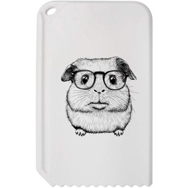 Azeeda 'Guinea Pig Wearing Glasses' Plastic Ice Scraper (IC00038668)